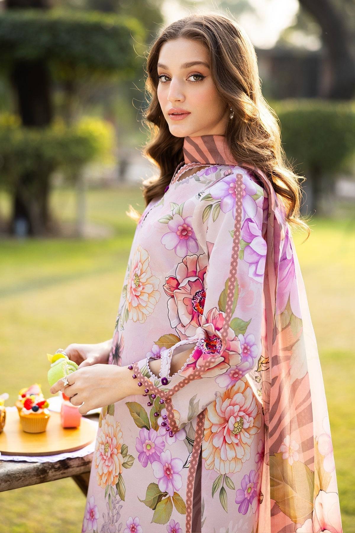 Alizeh | Sheen Lawn Prints 25 | AF-PL-6033-Tuscany by Maria Faisal - Registered Vendor of : Alizeh - type : Ladies Clothes - 100% original wedding dresses