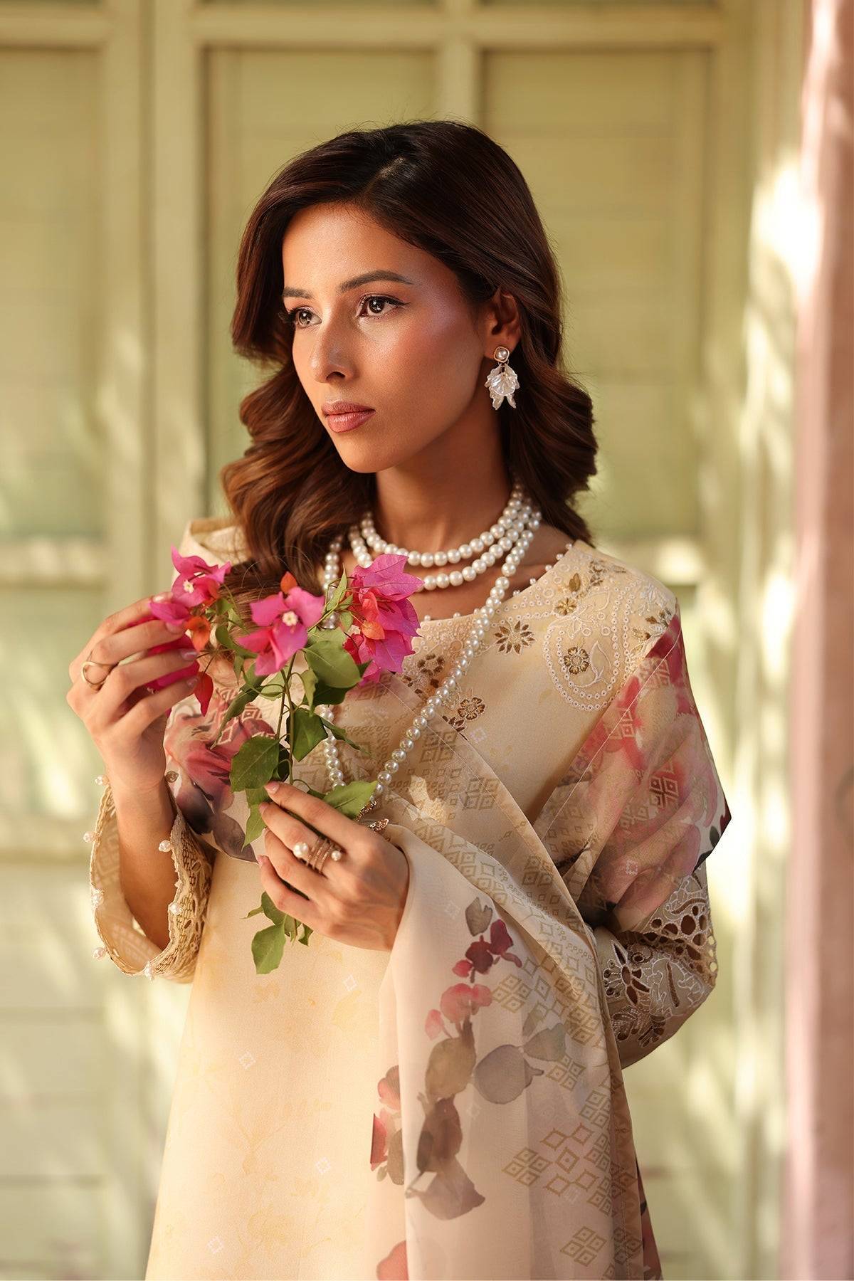 Alizeh | Embroidered Printed Festive Edit 25 | AF-EPL-7038-MIA by Maria Faisal - Registered Vendor of : Alizeh - type : Ladies Clothes - 100% original wedding dresses