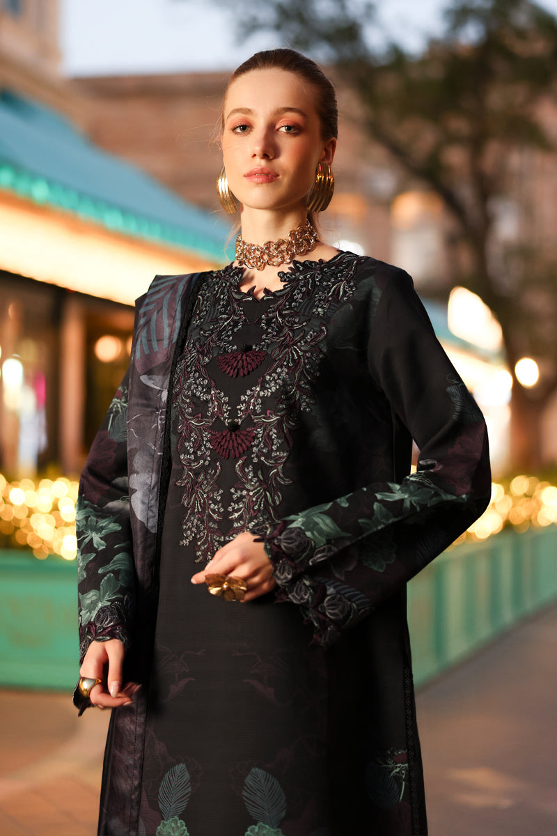 Rangrasiya | Lifestyle Winter Edit 25 | Evlyn - Casual Dress - available at Maria Faisal in UK and USA.