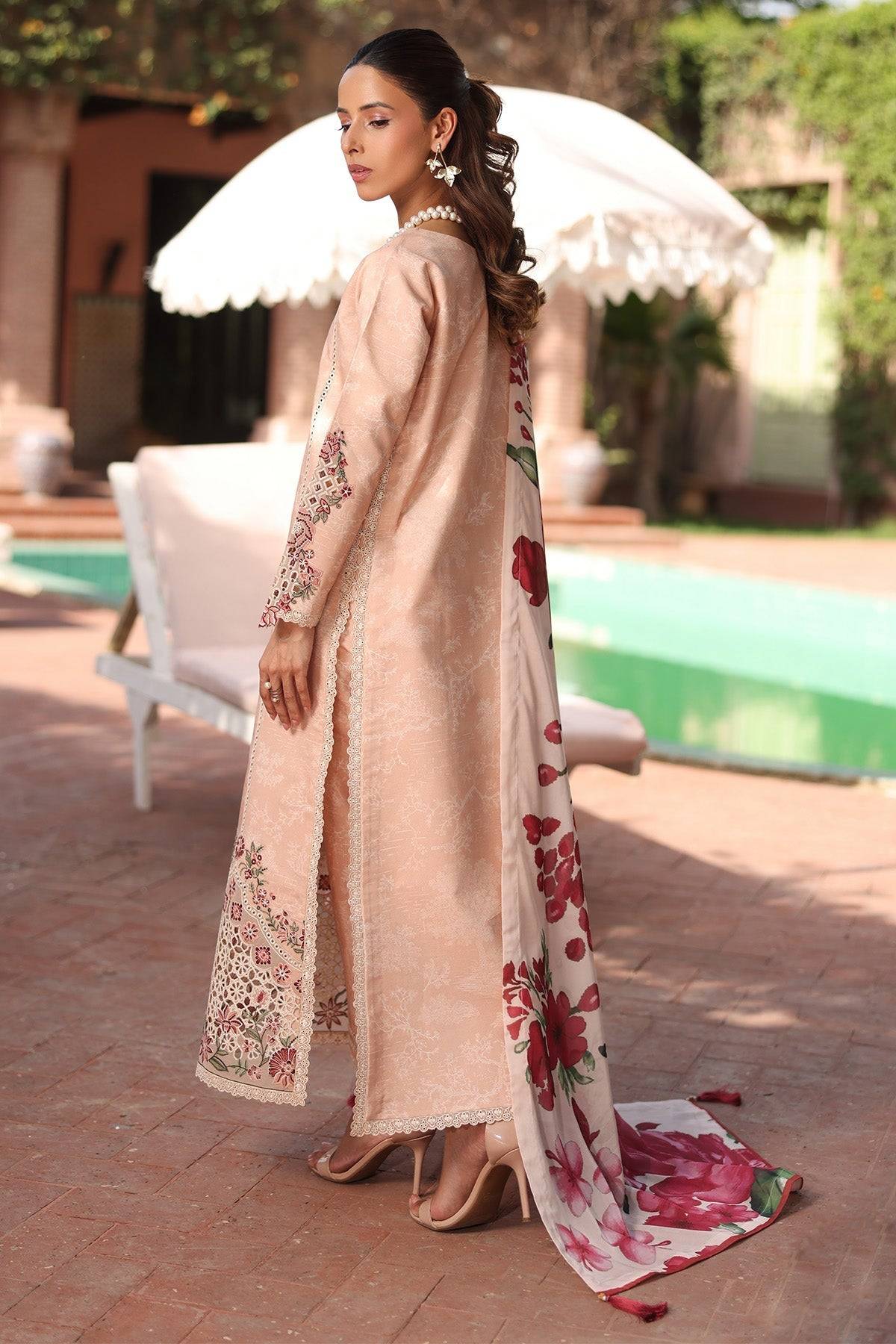 Alizeh | Embroidered Printed Festive Edit 25 | AF-EPL-7036-CLOVER by Maria Faisal - Registered Vendor of : Alizeh - type : Ladies Clothes - 100% original wedding dresses