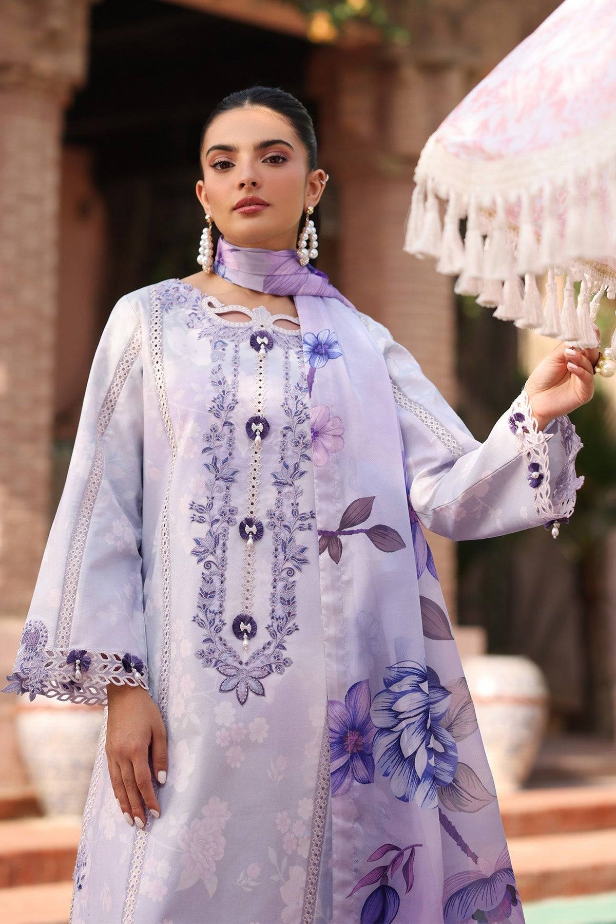 Alizeh | Embroidered Printed Festive Edit 25 | AF-EPL-7039-PRESTA by Maria Faisal - Registered Vendor of : Alizeh - type : Ladies Clothes - 100% original wedding dresses