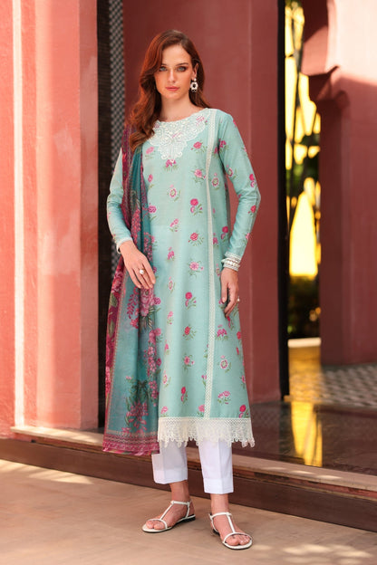 Xenia Formals | The Eid Edit | SLATE - Casual Dress - available at Maria Faisal in UK and USA.