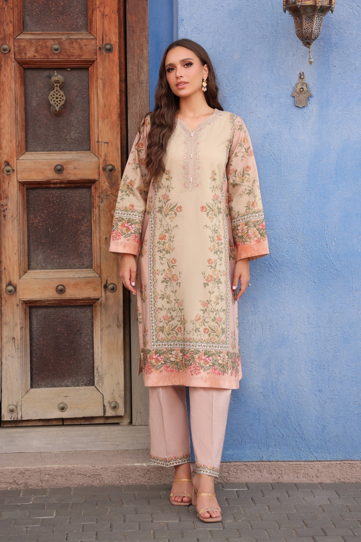 Xenia Formals | Layana Summer 26 | NITHYA - Dress - available at Maria Faisal in UK and USA.
