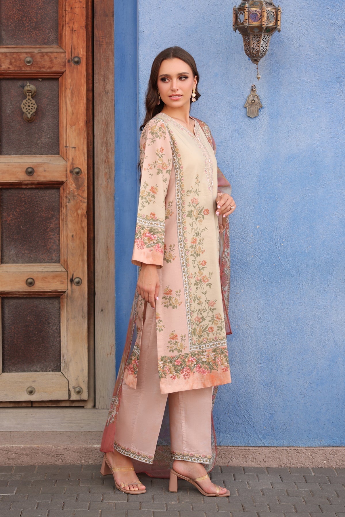 Xenia Formals | Layana Summer 26 | NITHYA - Dress - available at Maria Faisal in UK and USA.