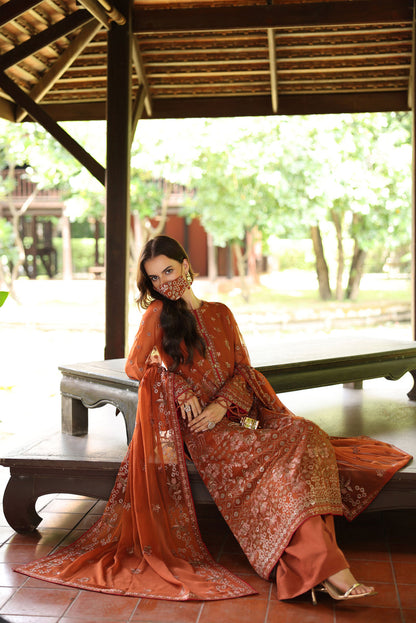 Flossie | Naayab Formals | K-109 - Ladies Clothes - Maria Faisal
