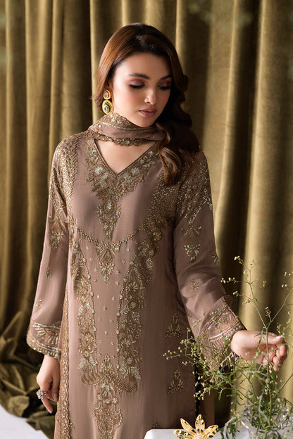Ramsha | Aangan Luxury Raw silk | AA-110 - Formal Dress - available at Maria Faisal in UK and USA.