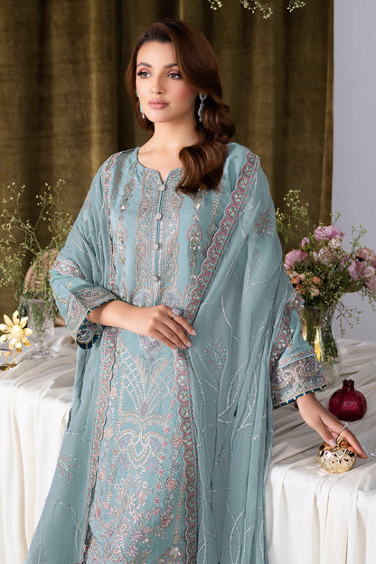 Ramsha | Aangan Luxury Raw silk | AA-109 - Formal Dress - available at Maria Faisal in UK and USA.
