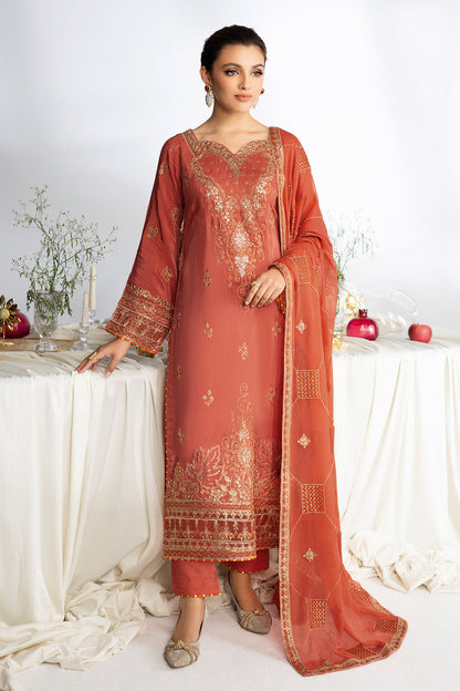 Ramsha | Aangan Luxury Raw silk | AA-106 - Formal Dress - available at Maria Faisal in UK and USA.