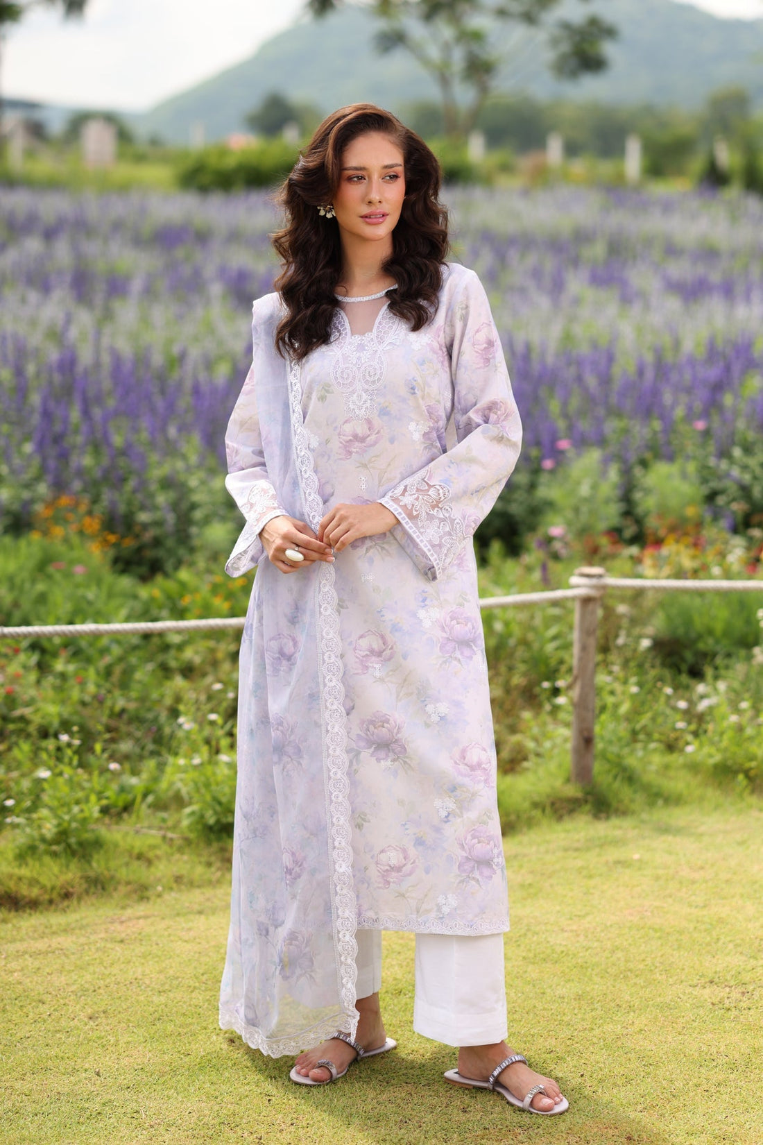 Xenia Formals | Summer Away 25 |LILAC HAZE - Ladies Clothes - Maria Faisal