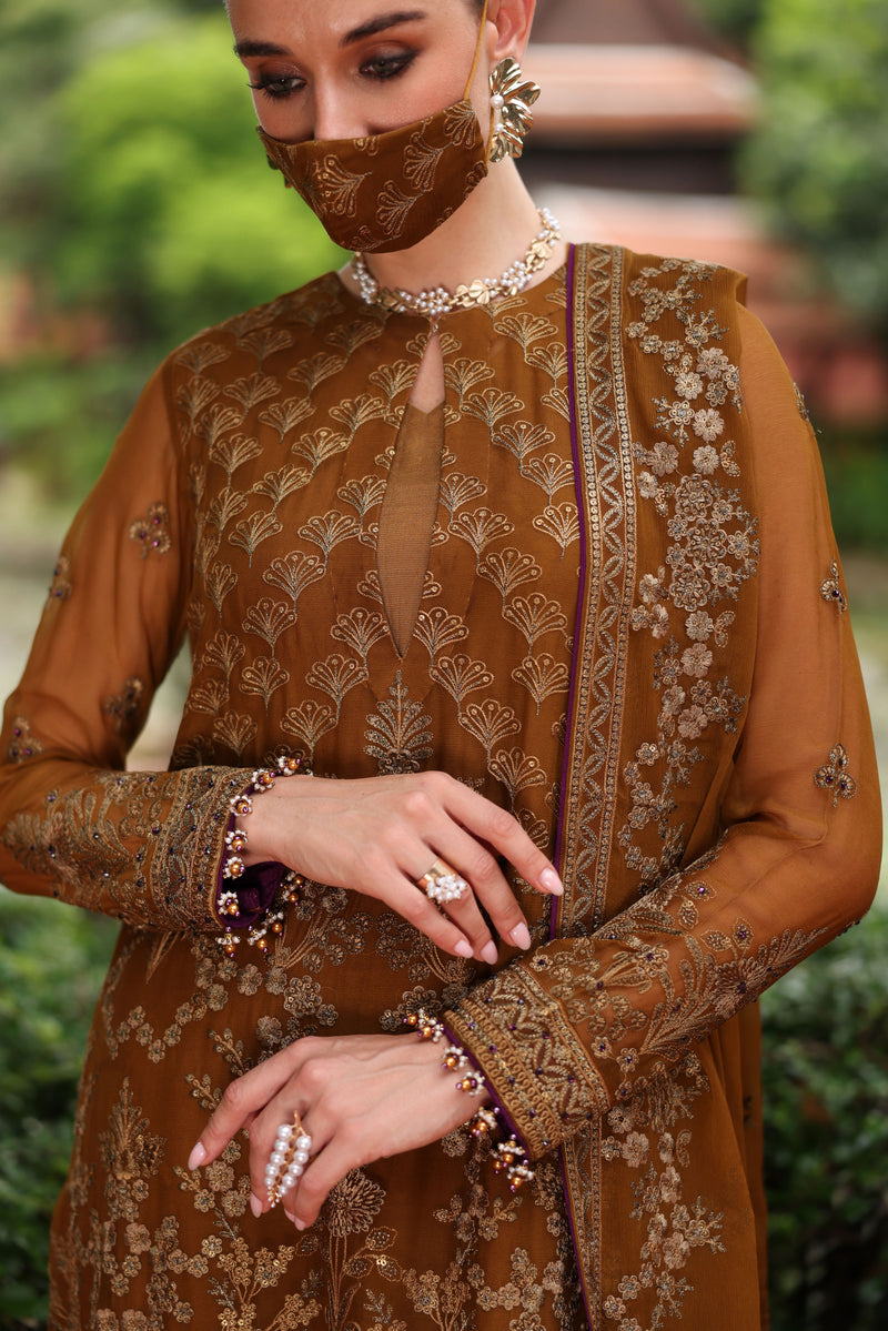 Flossie | Naayab Formals | K-103 - Ladies Clothes - Maria Faisal