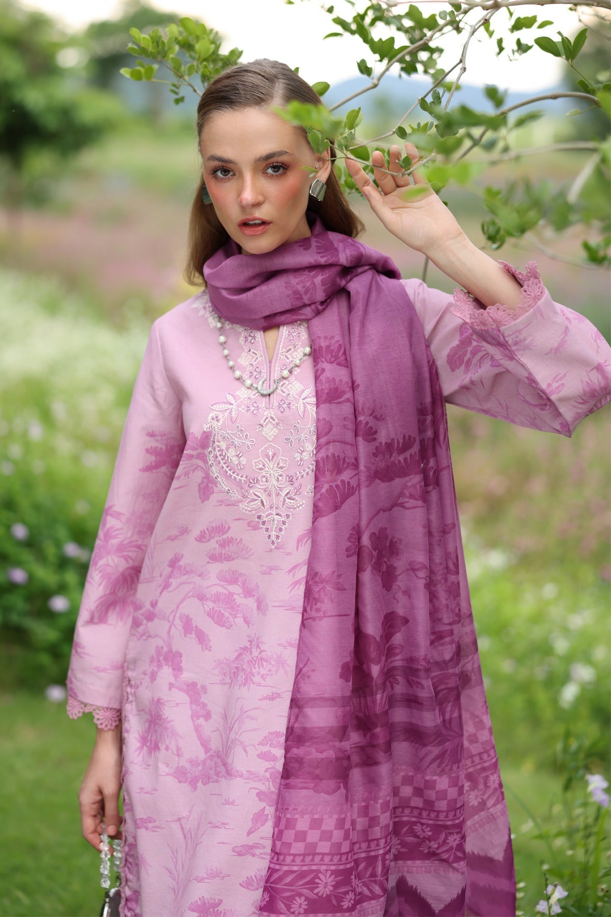 Xenia Formals | The Eid Edit | KARRA - Casual Dress - available at Maria Faisal in UK and USA.