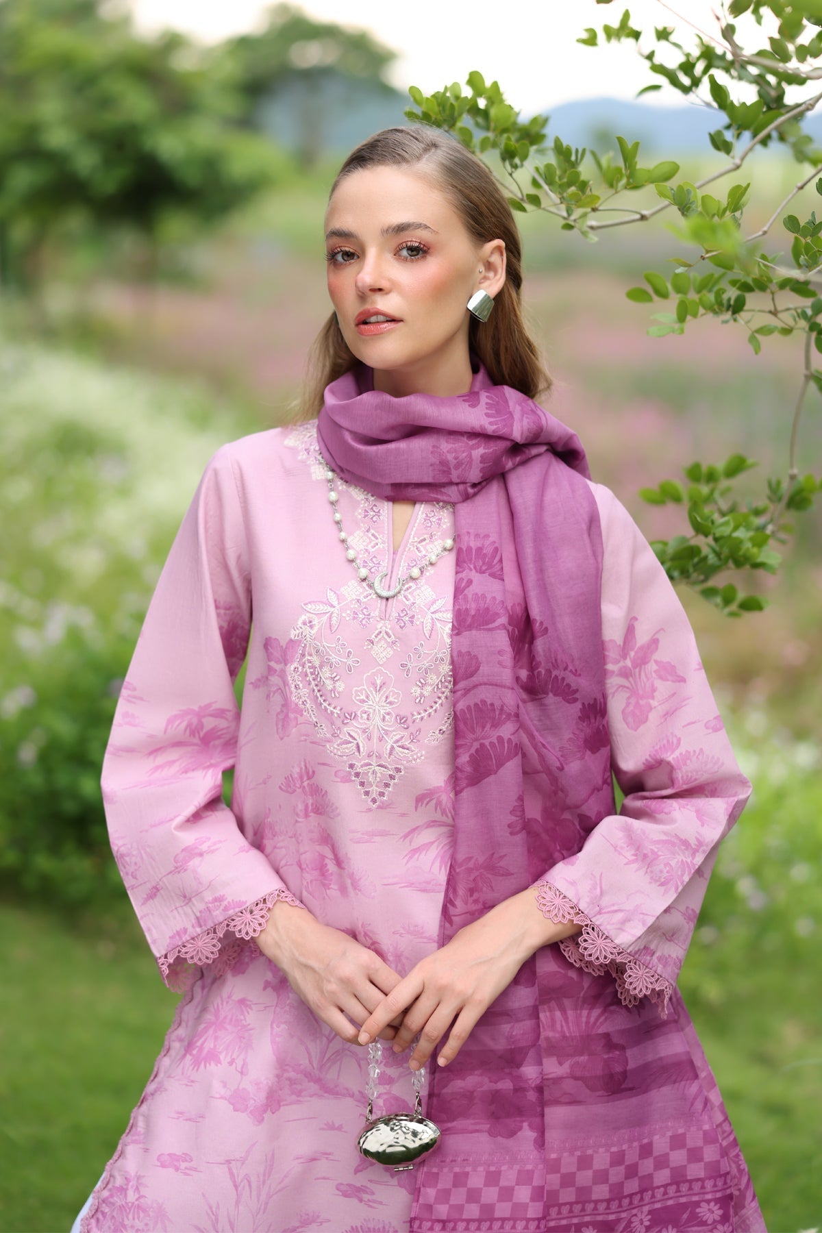 Xenia Formals | The Eid Edit | KARRA - Casual Dress - available at Maria Faisal in UK and USA.