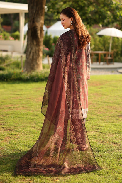 Xenia Formals | Sun Seeking | FOSSIL - Formal Dress - available at Maria Faisal in UK and USA.