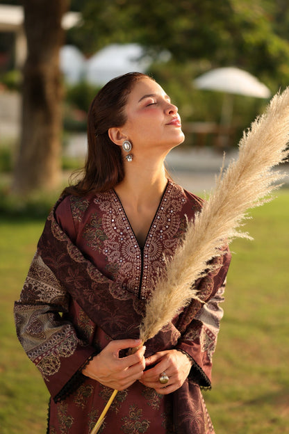 Xenia Formals | Sun Seeking | FOSSIL - Formal Dress - available at Maria Faisal in UK and USA.