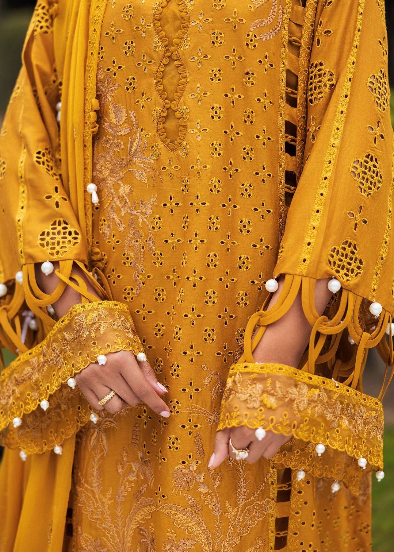 Paras by Pasha | Bloom and Beyond | Marigold Bloom by Maria Faisal - Registered Vendor of : Paras by Pasha - type : Ladies Clothes - 100% original wedding dresses