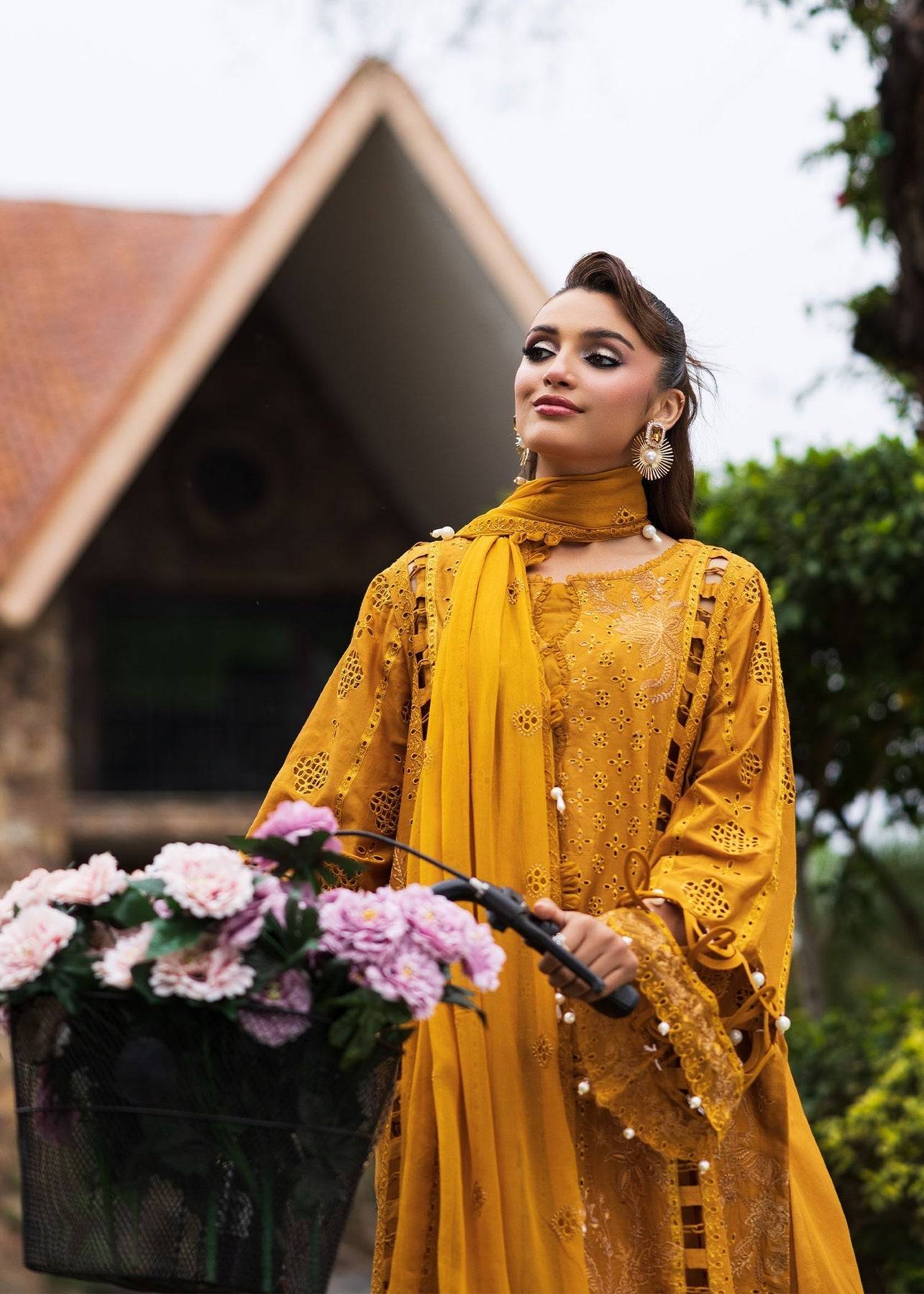 Paras by Pasha | Bloom and Beyond | Marigold Bloom by Maria Faisal - Registered Vendor of : Paras by Pasha - type : Ladies Clothes - 100% original wedding dresses