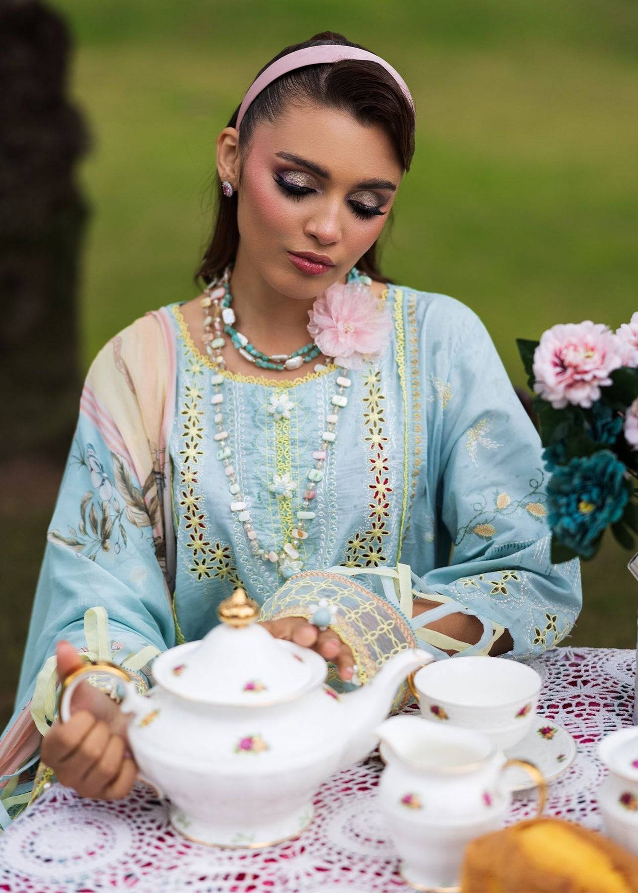 Paras by Pasha | Bloom and Beyond | Crystal Bloom by Maria Faisal - Registered Vendor of : Paras by Pasha - type : Ladies Clothes - 100% original wedding dresses