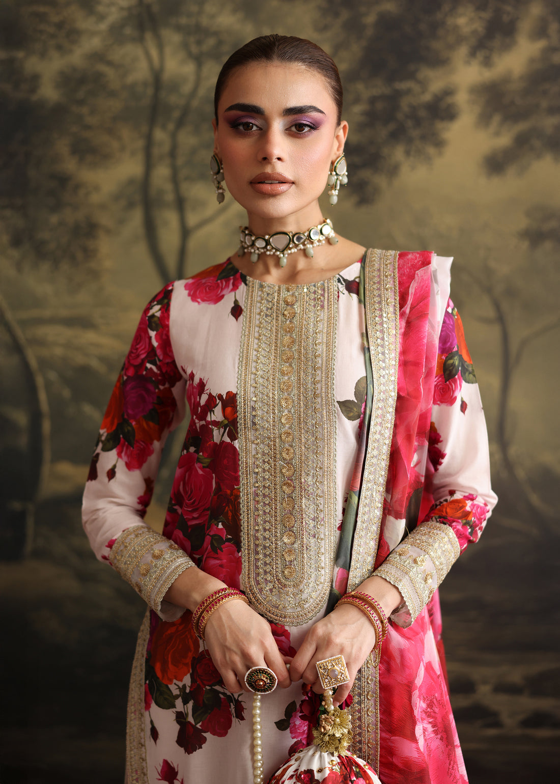 Humjoli | Rehana Luxury Collection | WHITE SHINE - Ladies Clothes - Maria Faisal