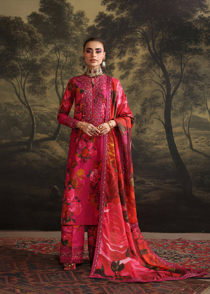 Humjoli | Rehana Luxury Collection | PINK ROSE - Ladies Clothes - Maria Faisal