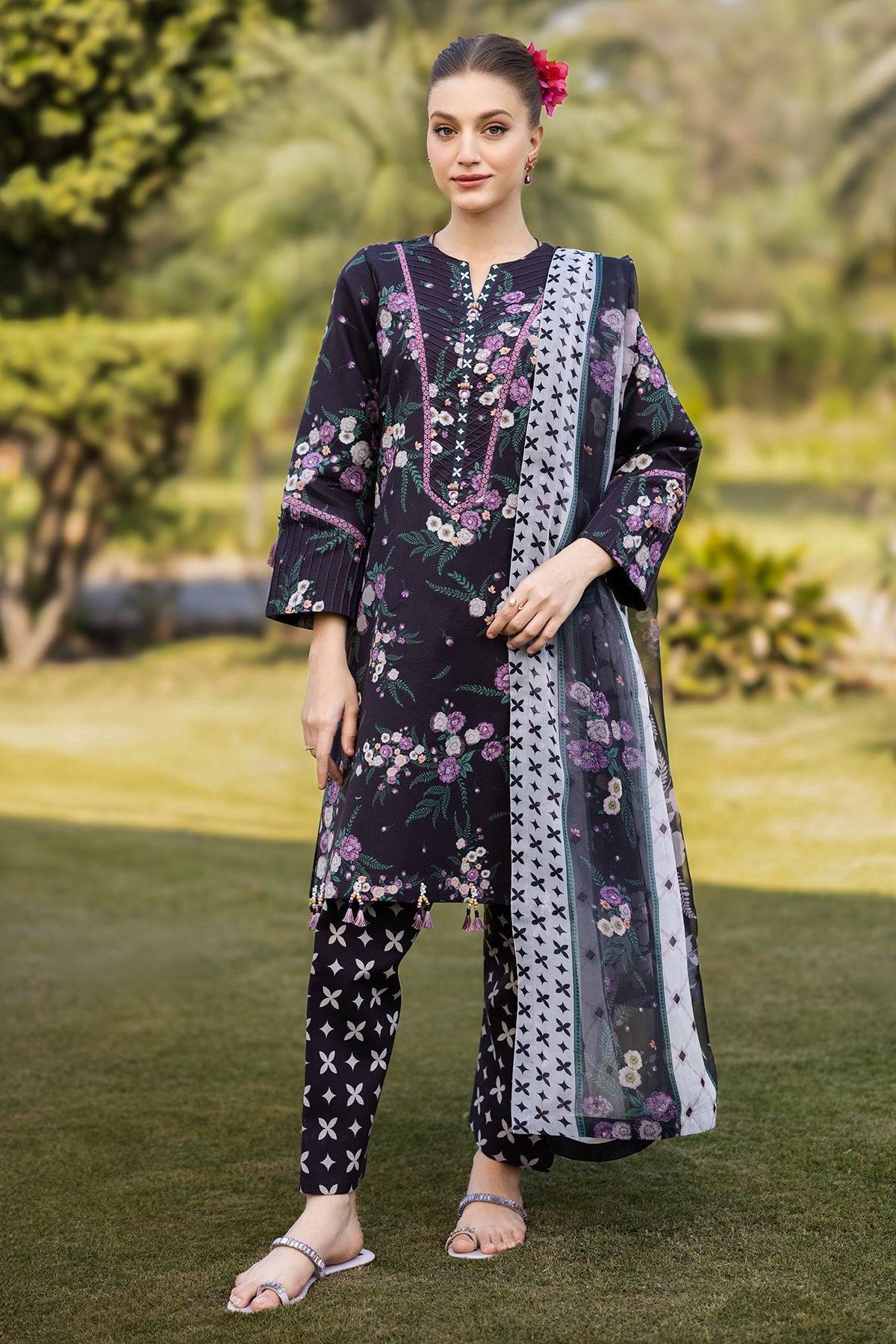 Alizeh | Sheen Lawn Prints 25 | AF-PL-6039-Tod by Maria Faisal - Registered Vendor of : Alizeh - type : Ladies Clothes - 100% original wedding dresses