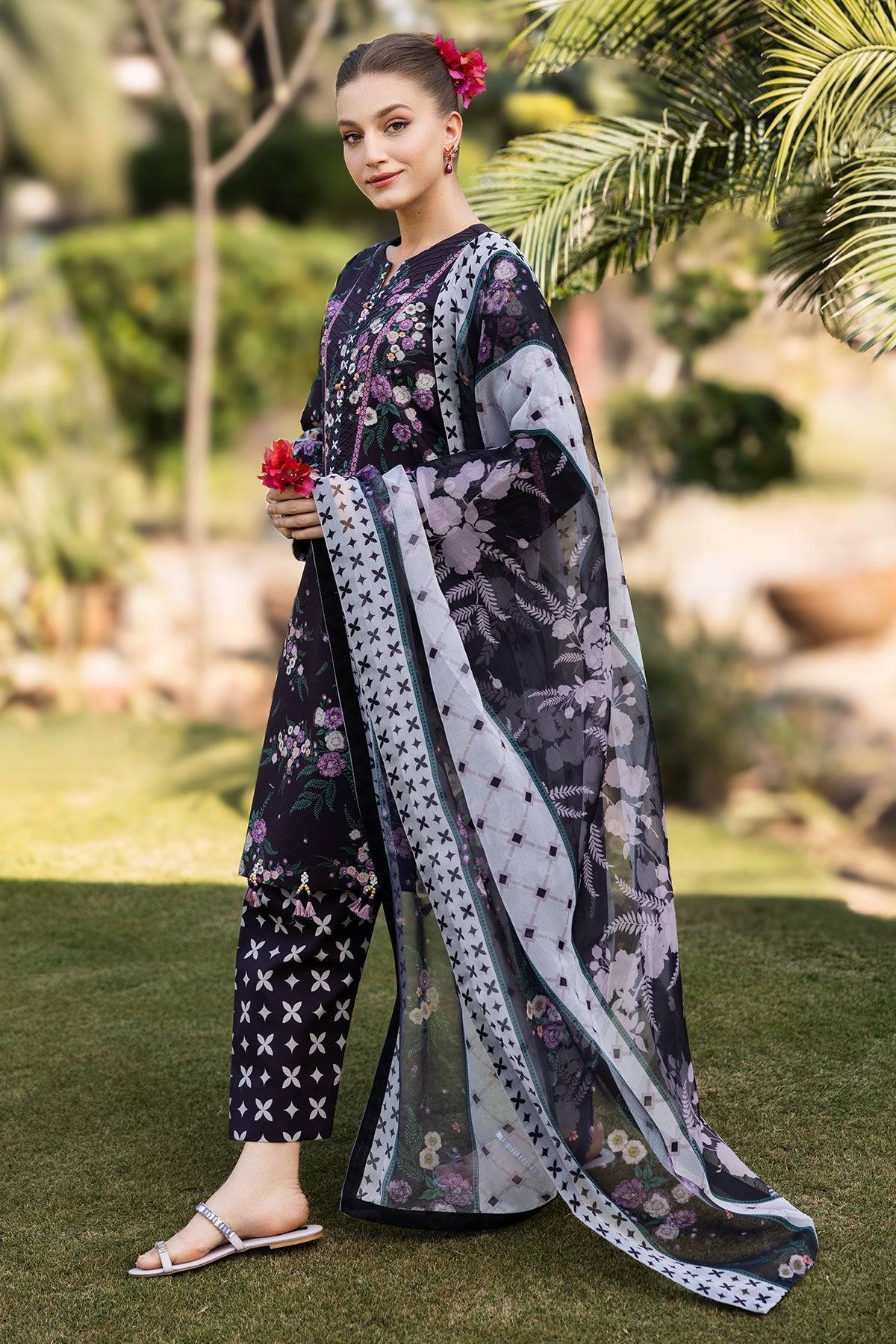 Alizeh | Sheen Lawn Prints 25 | AF-PL-6039-Tod by Maria Faisal - Registered Vendor of : Alizeh - type : Ladies Clothes - 100% original wedding dresses