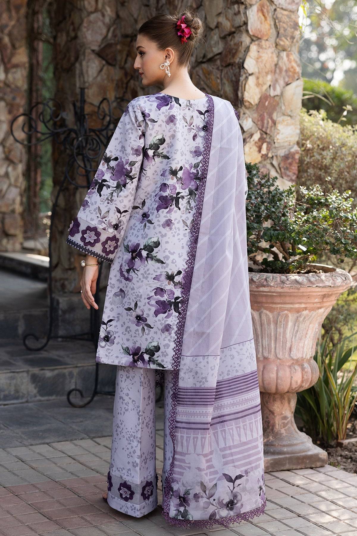 Alizeh | Sheen Lawn Prints 25 | AF-PL-6041-Maylan by Maria Faisal - Registered Vendor of : Alizeh - type : Ladies Clothes - 100% original wedding dresses