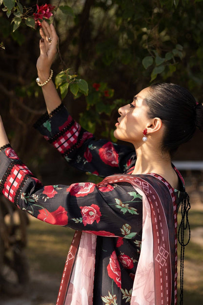 Alizeh | Sheen Lawn Prints 25 | AF-PL-6032-Somber by Maria Faisal - Registered Vendor of : Alizeh - type : Ladies Clothes - 100% original wedding dresses