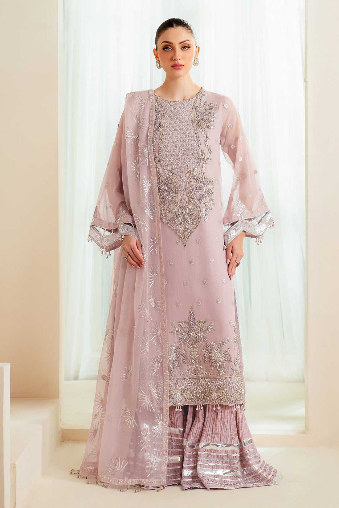 Alizeh | Aymal Chiffon | AF-BHM-4045-Sira - Ladies Clothes 