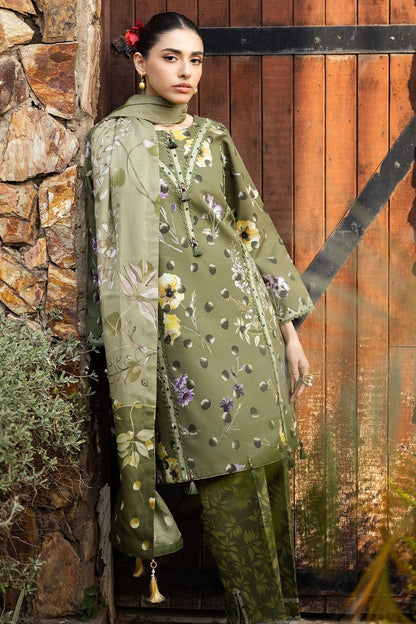 Alizeh | Sheen Lawn Prints 25 | AF-PL-6038-Willow by Maria Faisal - Registered Vendor of : Alizeh - type : Ladies Clothes - 100% original wedding dresses