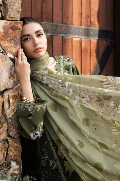 Alizeh | Sheen Lawn Prints 25 | AF-PL-6038-Willow by Maria Faisal - Registered Vendor of : Alizeh - type : Ladies Clothes - 100% original wedding dresses