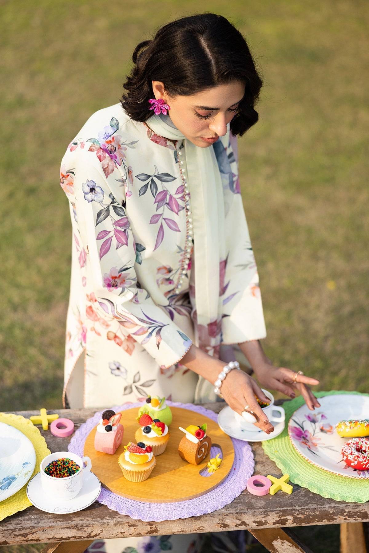 Alizeh | Sheen Lawn Prints 25 | AF-PL-6029-Minday by Maria Faisal - Registered Vendor of : Alizeh - type : Ladies Clothes - 100% original wedding dresses