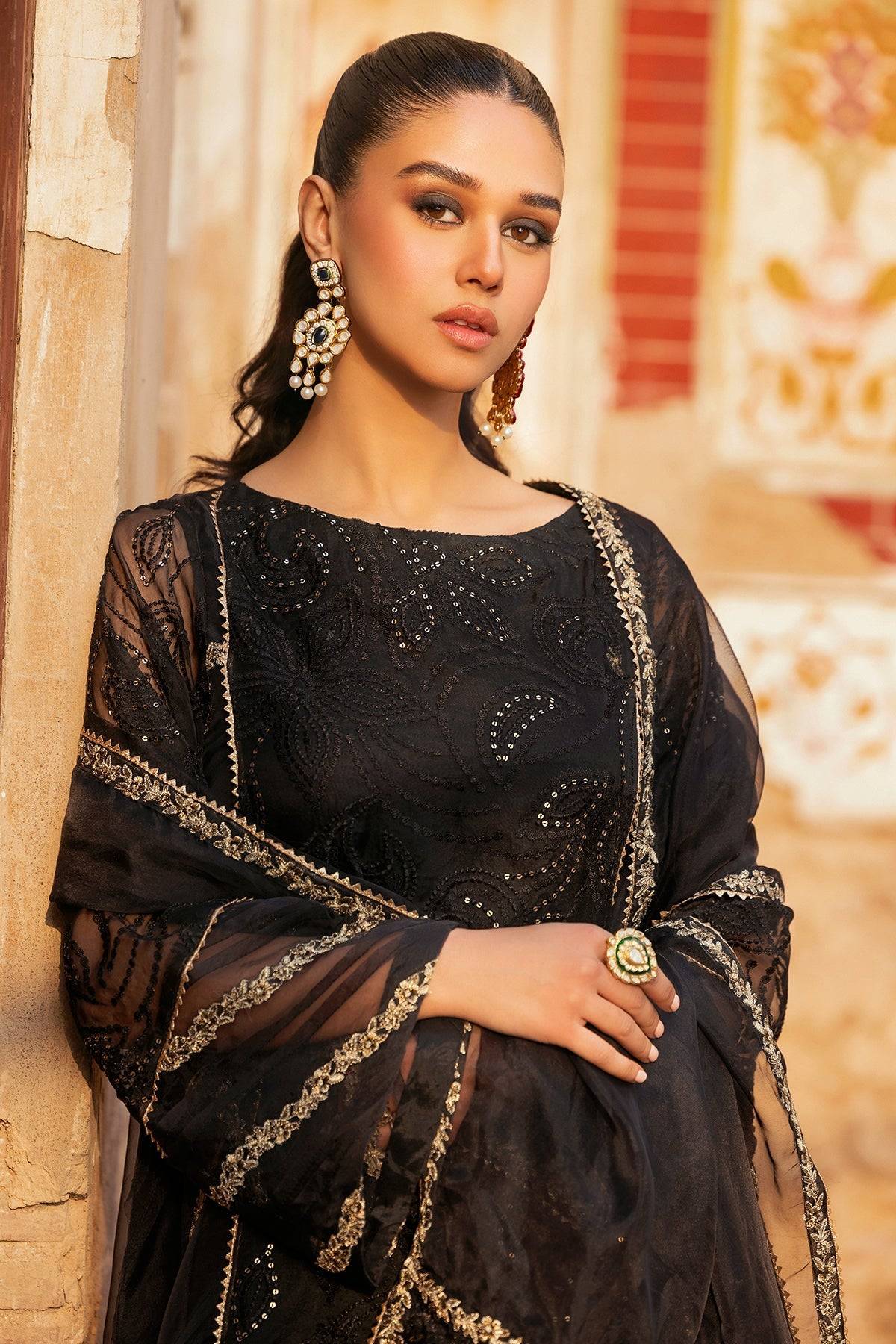 Charizma | Festive Pret | CMA-4-115 by Maria Faisal - Registered Vendor of : Charizma - type : Ladies Clothes - 100% original wedding dresses