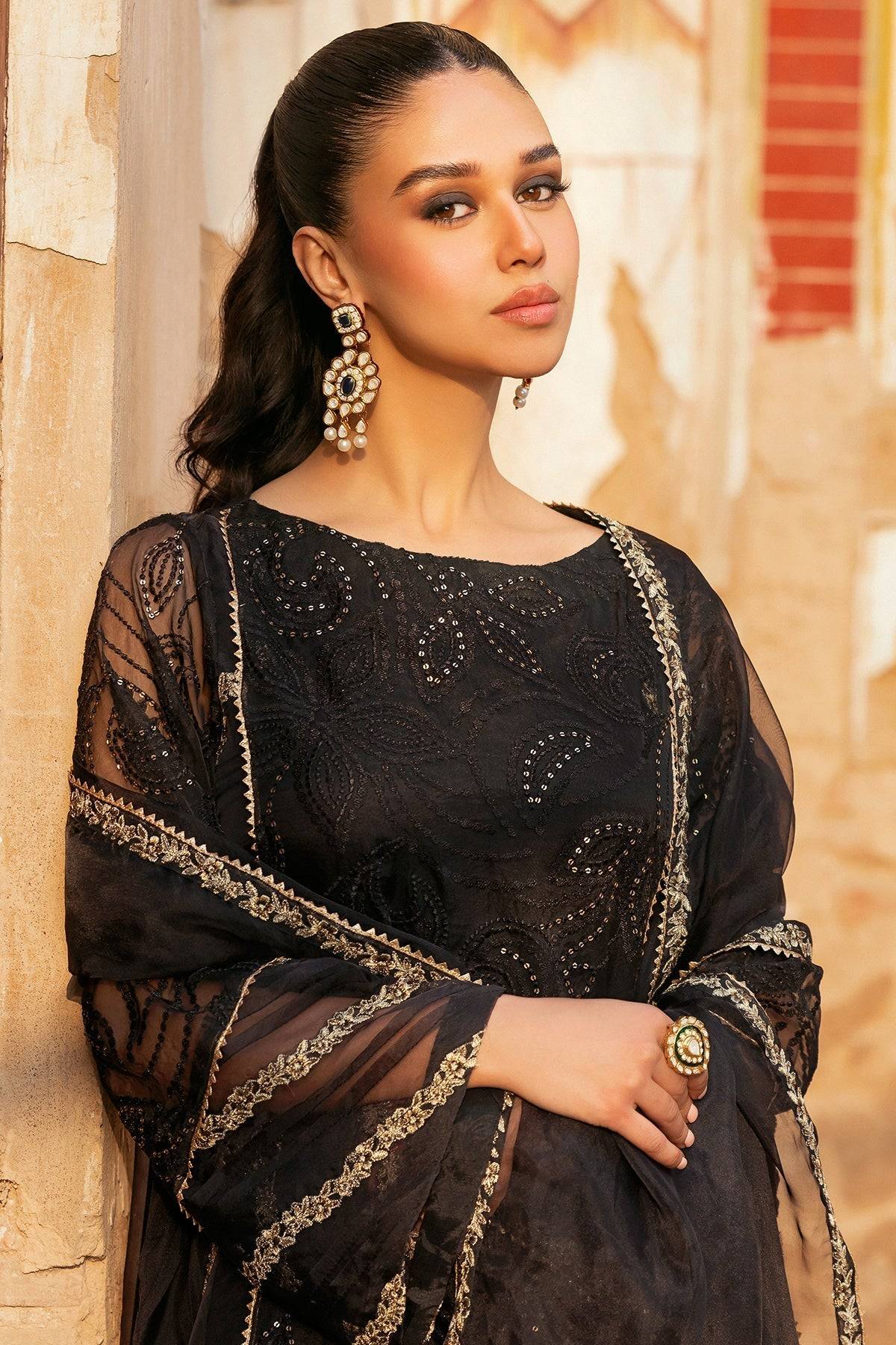 Charizma | Festive Pret | CMA-4-115 by Maria Faisal - Registered Vendor of : Charizma - type : Ladies Clothes - 100% original wedding dresses