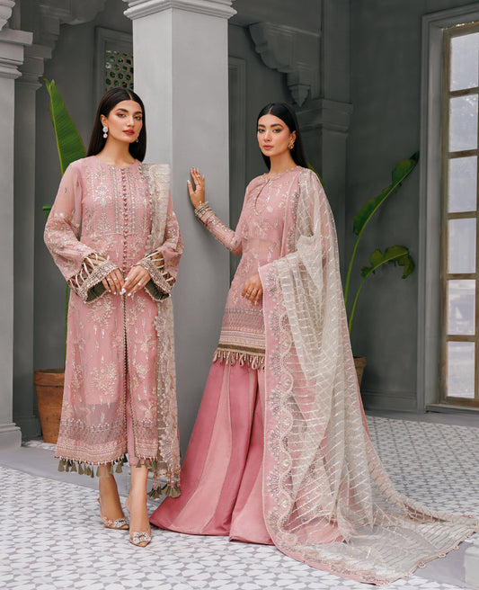 Xenia Formals | Raahi Luxury Formals | TAUPE - Wedding Dress - Maria Faisal