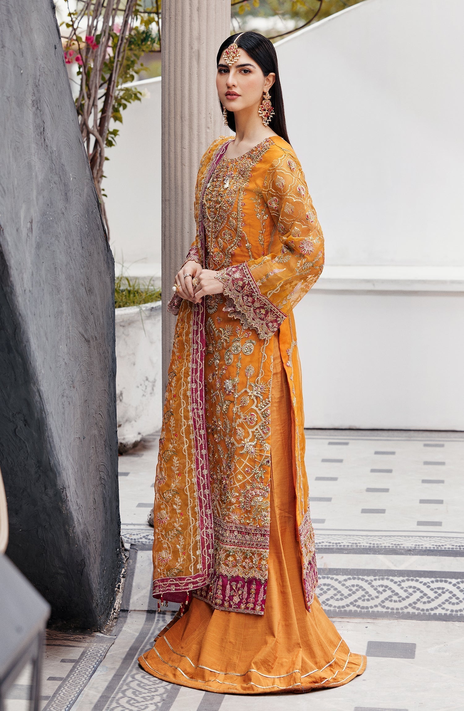 Emaan Adeel | Nawabzadi Wedding Dresses | RUHAB - Wedding Dress - Maria Faisal