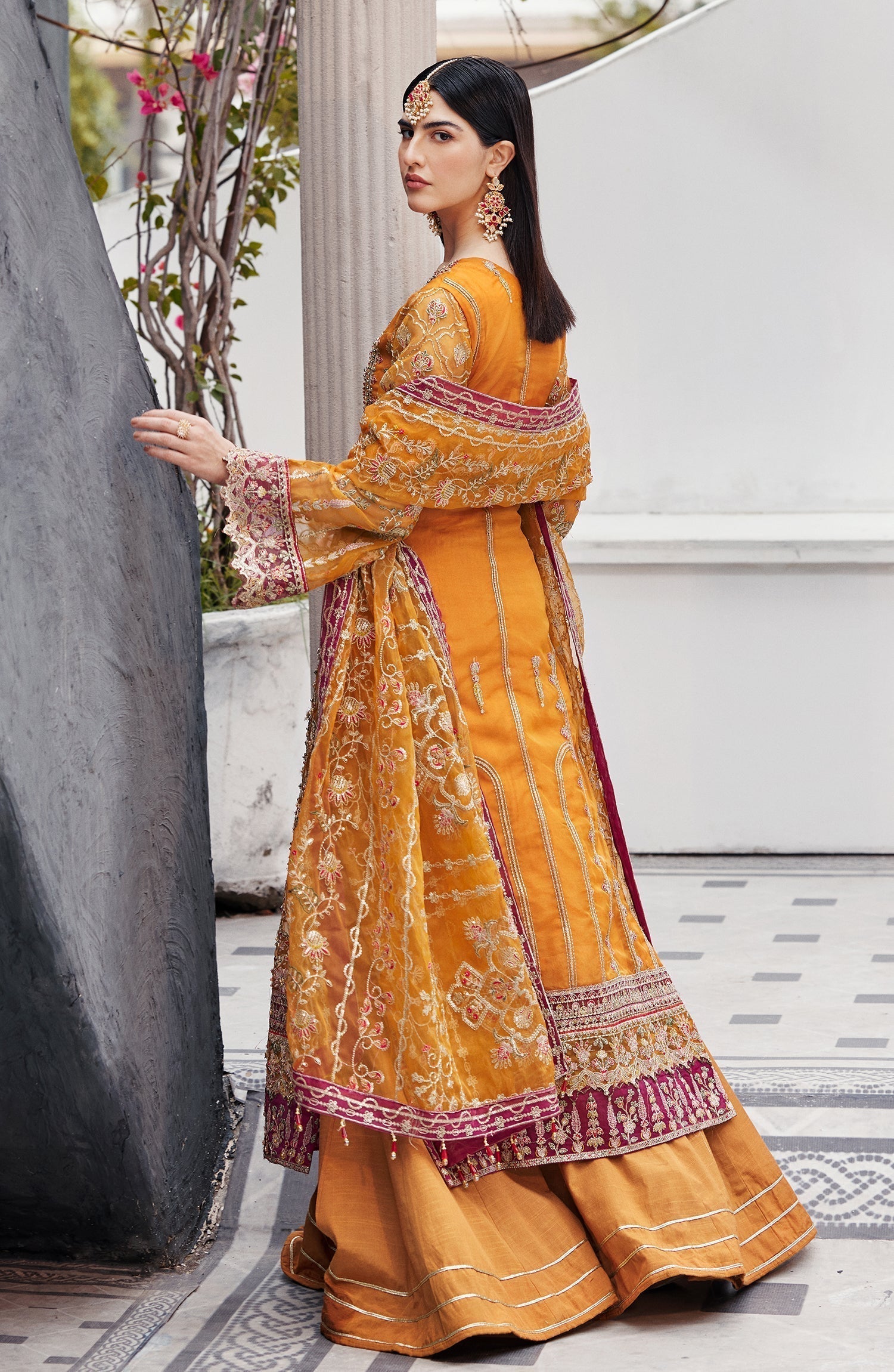 Emaan Adeel | Nawabzadi Wedding Dresses | RUHAB - Wedding Dress - Maria Faisal