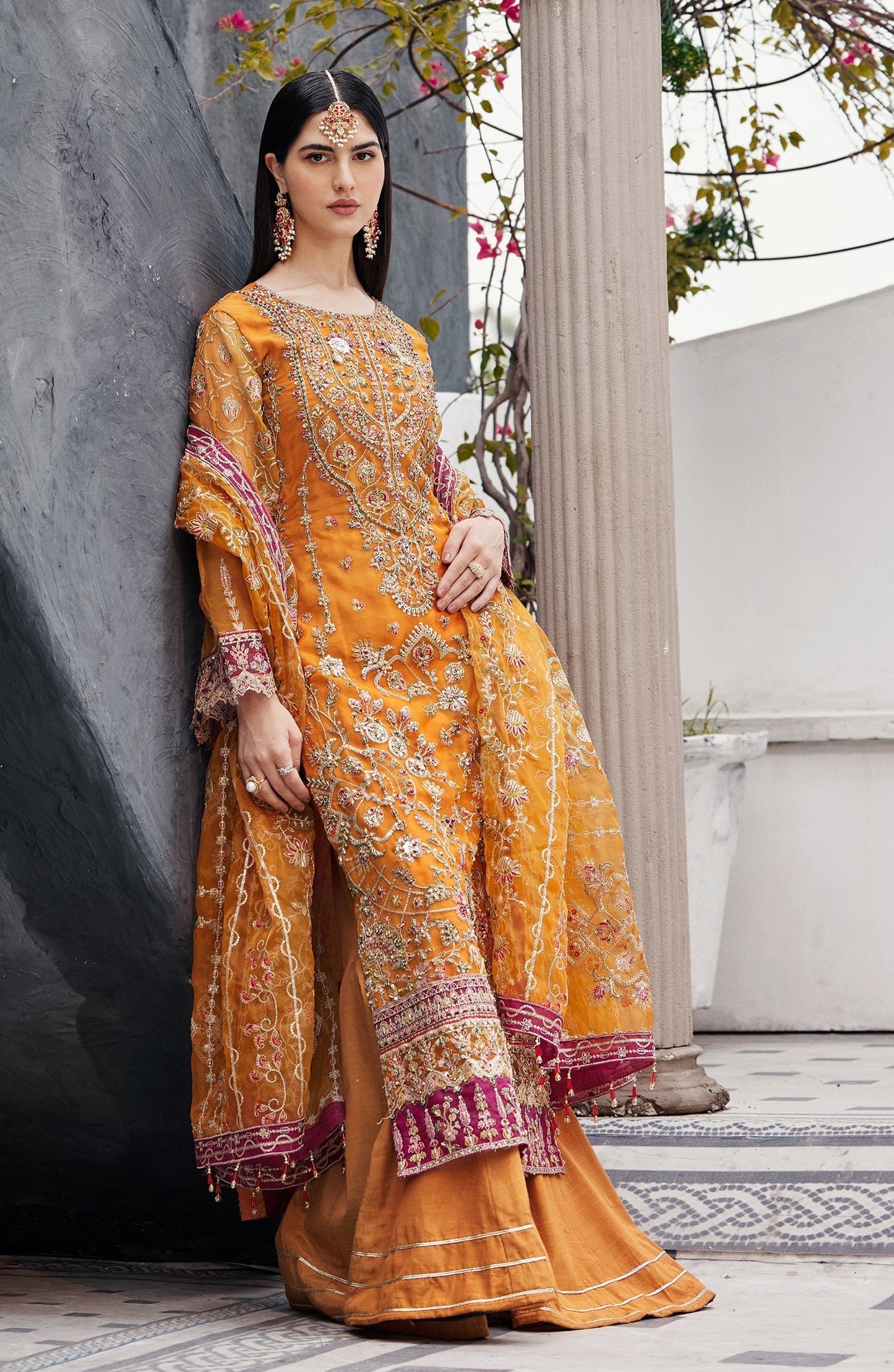 Emaan Adeel | Nawabzadi Wedding Dresses | RUHAB - Wedding Dress - Maria Faisal