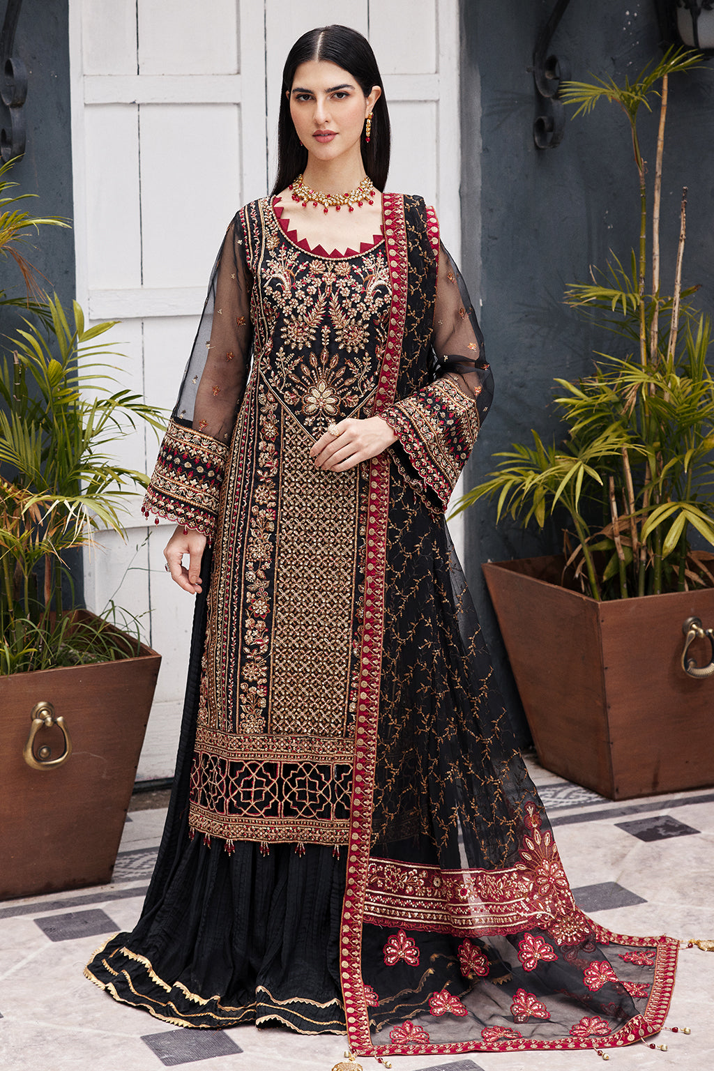 Emaan Adeel | Nawabzadi Wedding Dresses | NW-03 - Wedding Dress - Maria Faisal