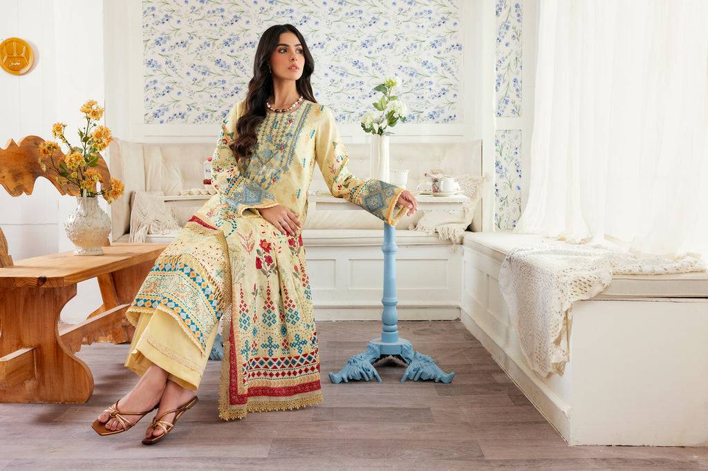 Florent | Daily Wear Vol 2 | FZD-3A by Maria Faisal - Registered Vendor of : Florent - type : Ladies Clothes - 100% original wedding dresses