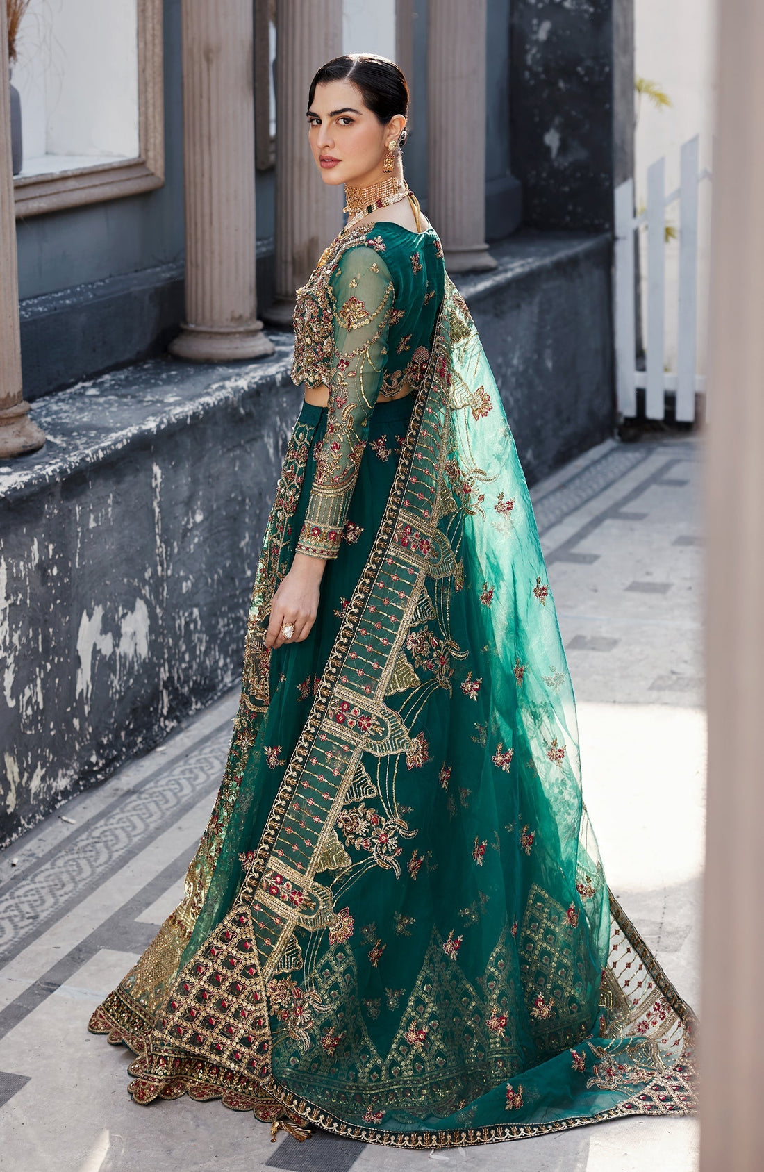 Emaan Adeel | Nawabzadi Wedding Dresses | LALEENA