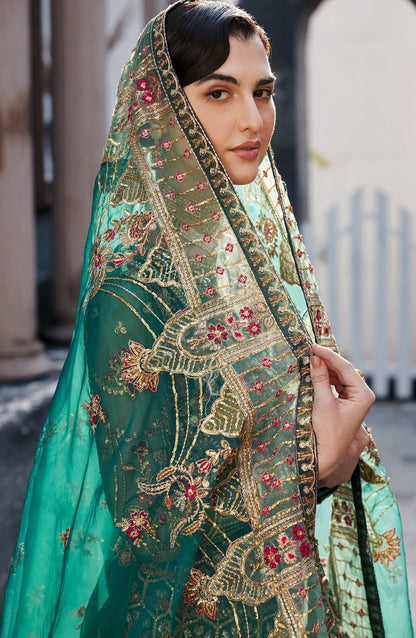 Emaan Adeel | Nawabzadi Wedding Dresses | LALEENA - Wedding Dress - Maria Faisal