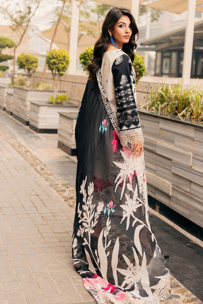 Charizma | Infinity Lawn | 3-PC Unstitched Embroidered Lawn Collection IN6-04 - Luxury Dress - available at Maria Faisal in UK and USA.