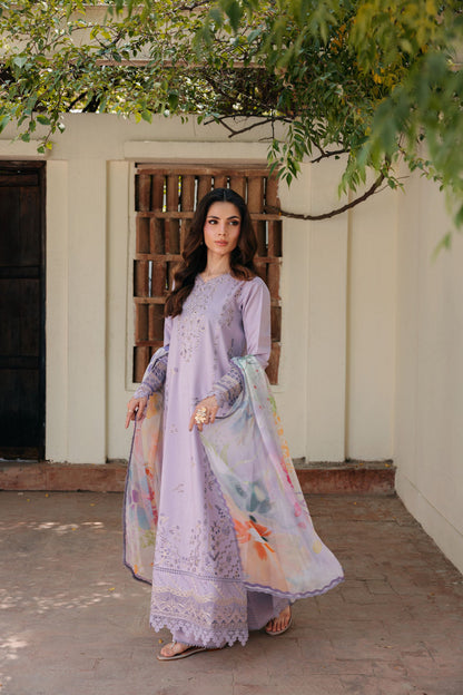 Florent | Festive Luxury Lawn 26 | FZF - 2B - Luxury Dress - available at Maria Faisal in UK and USA.