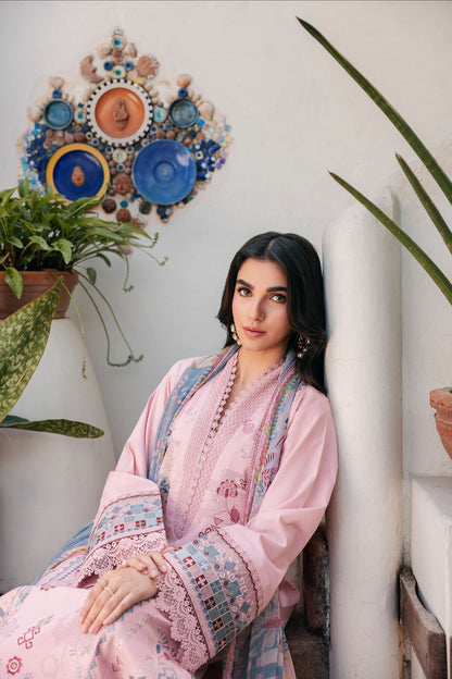 Florent | Festive Luxury Lawn 26 | FZF - 4A - Luxury Dress - available at Maria Faisal in UK and USA.