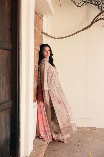 Florent | Festive Luxury Lawn 26 | FZF - 4B - Luxury Dress - available at Maria Faisal in UK and USA.
