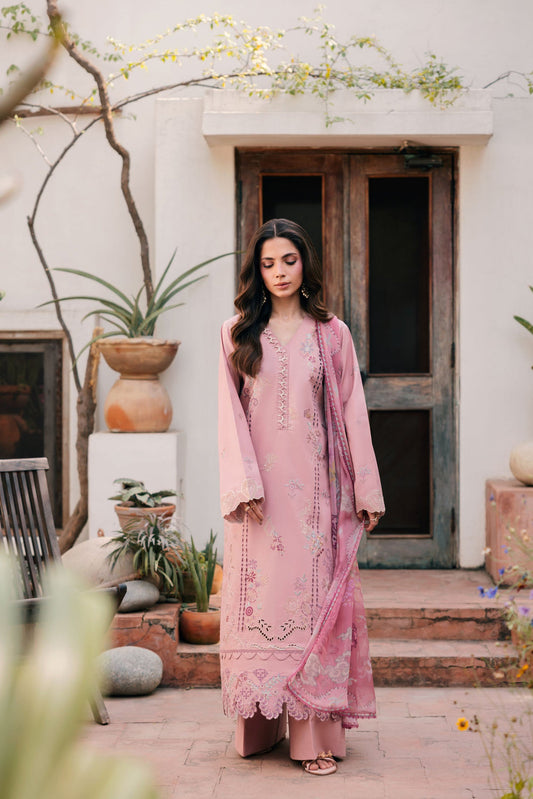 Florent | Festive Luxury Lawn 26 | FZF - 6A - Luxury Dress - available at Maria Faisal in UK and USA.