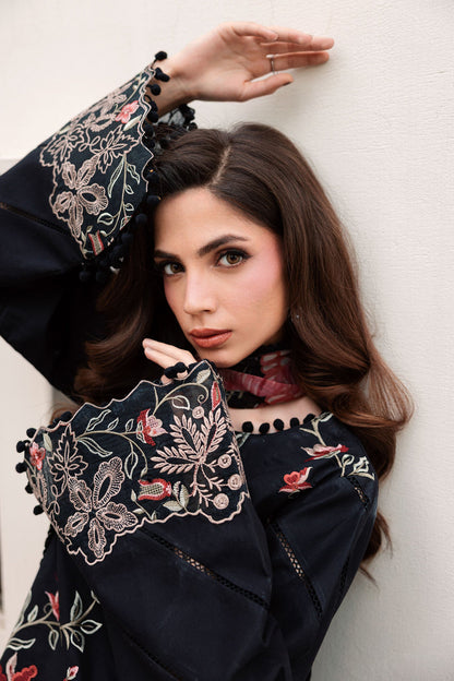 Florent | Festive Luxury Lawn 26 | FZF - 1B - Luxury Dress - available at Maria Faisal in UK and USA.