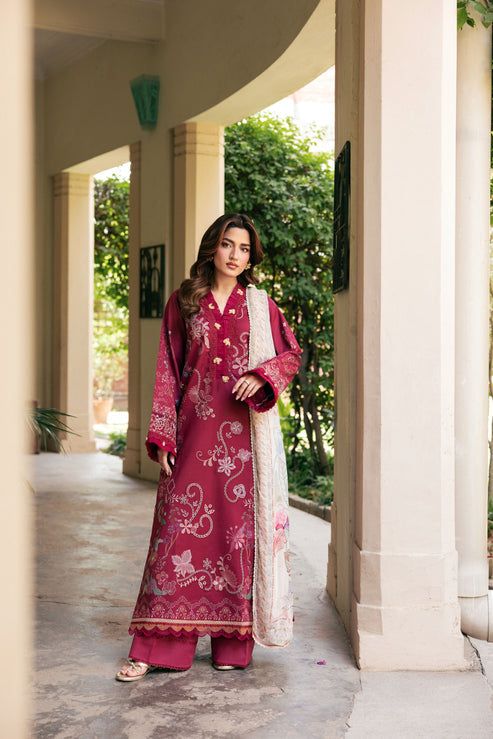 Florent | Odysset Festive | FEO - 6A - Luxury Dress - available at Maria Faisal in UK and USA.