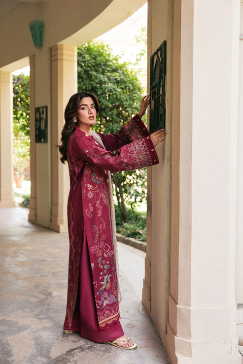 Florent | Odysset Festive | FEO - 6A - Luxury Dress - available at Maria Faisal in UK and USA.
