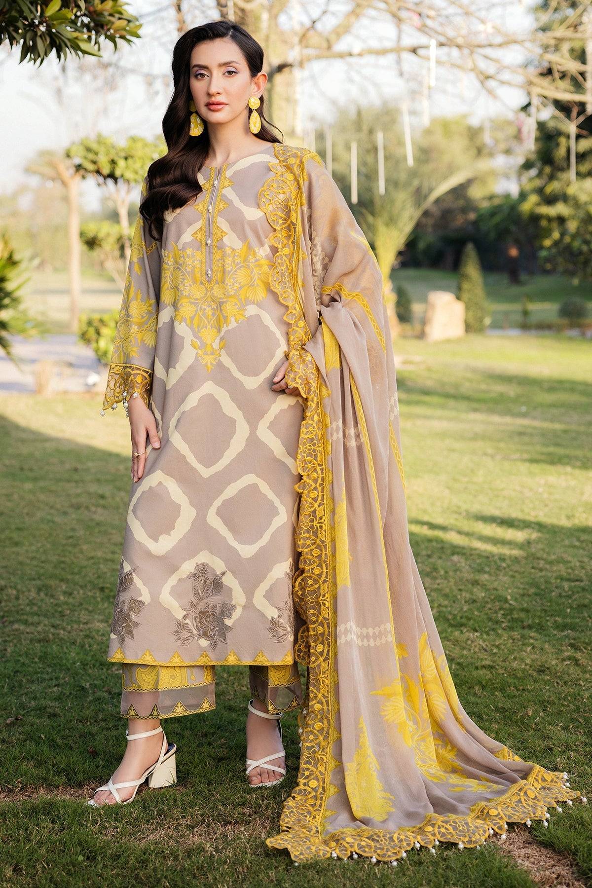 Charizma | Print Melody | SH5-10P by Maria Faisal - Registered Vendor of : Charizma - type : Ladies Clothes - 100% original wedding dresses